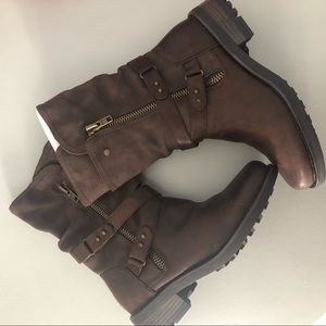 Carlos dark brown sawyer boots